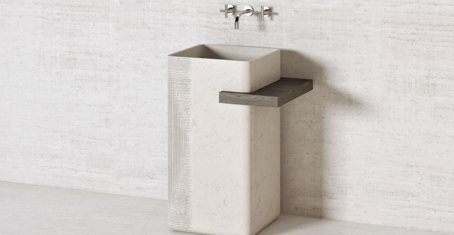 MERIDIAN PS45 pedestal sink_1
