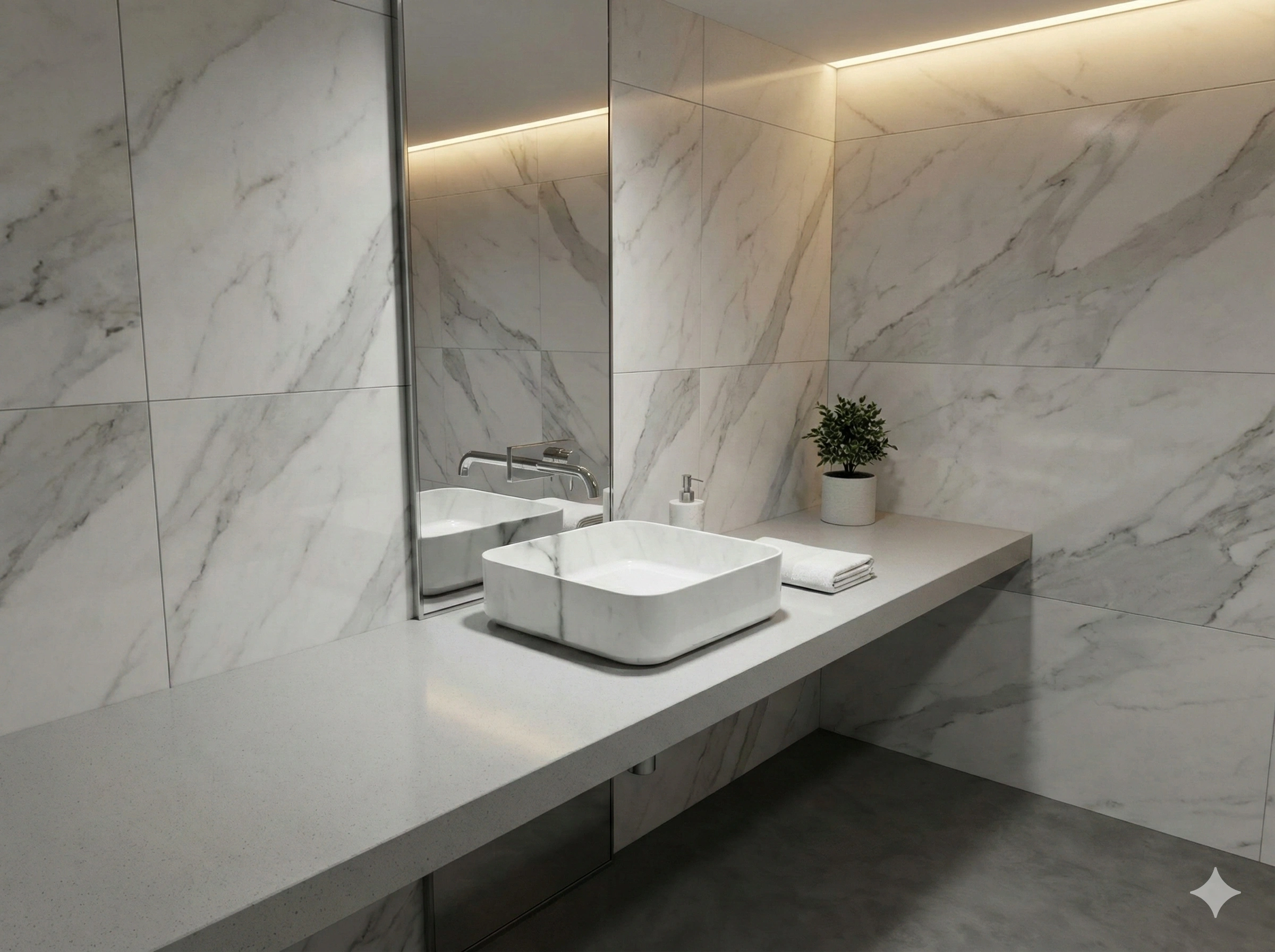 On Top Washbasin