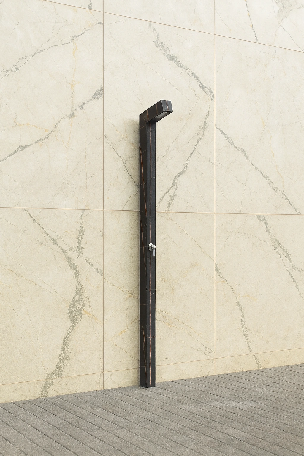 Outdoor Marble Shower