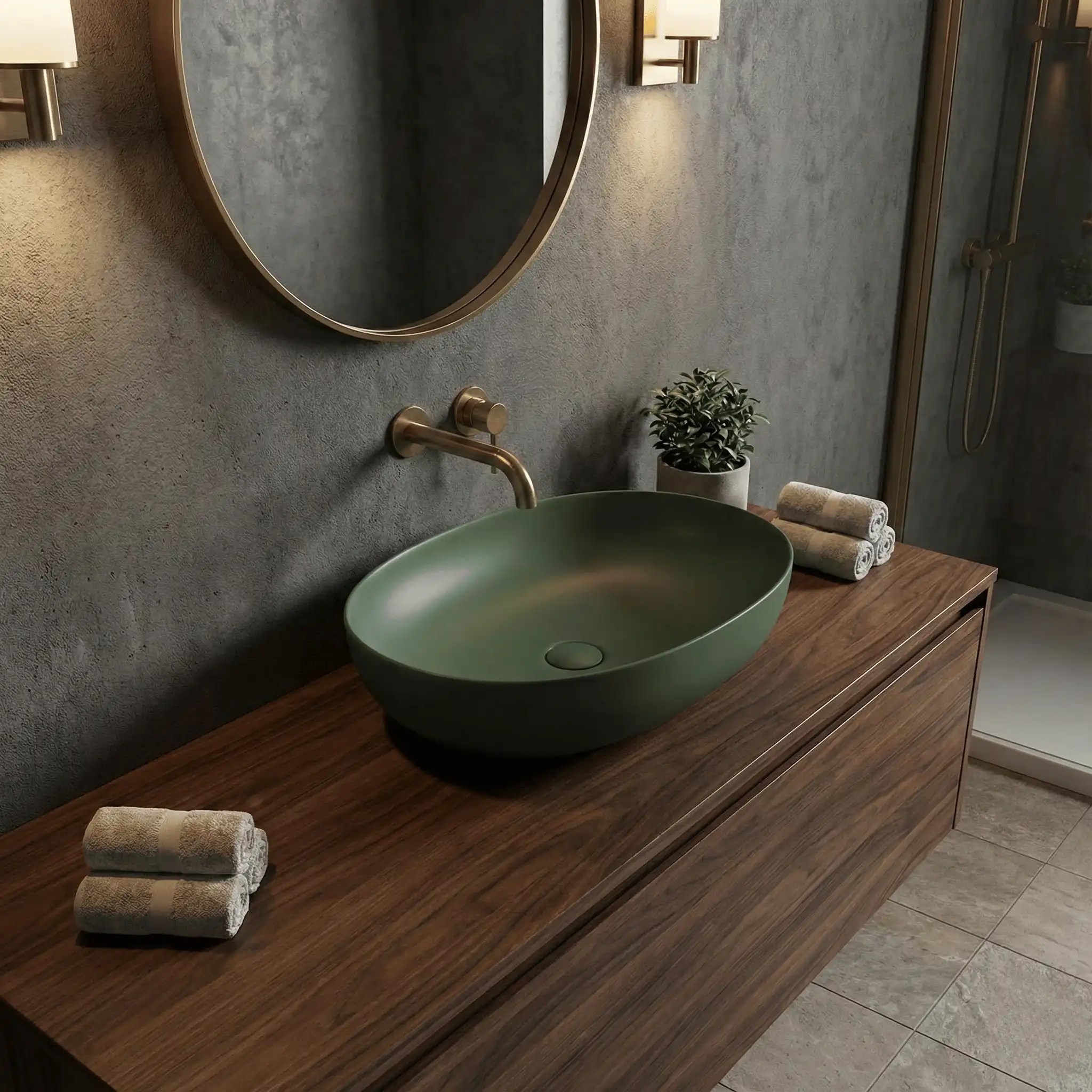 On Top Washbasin
